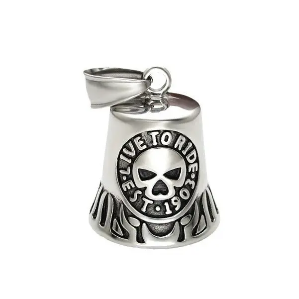 Cloche de Moto Ange Gardien | Skull Ride to Live