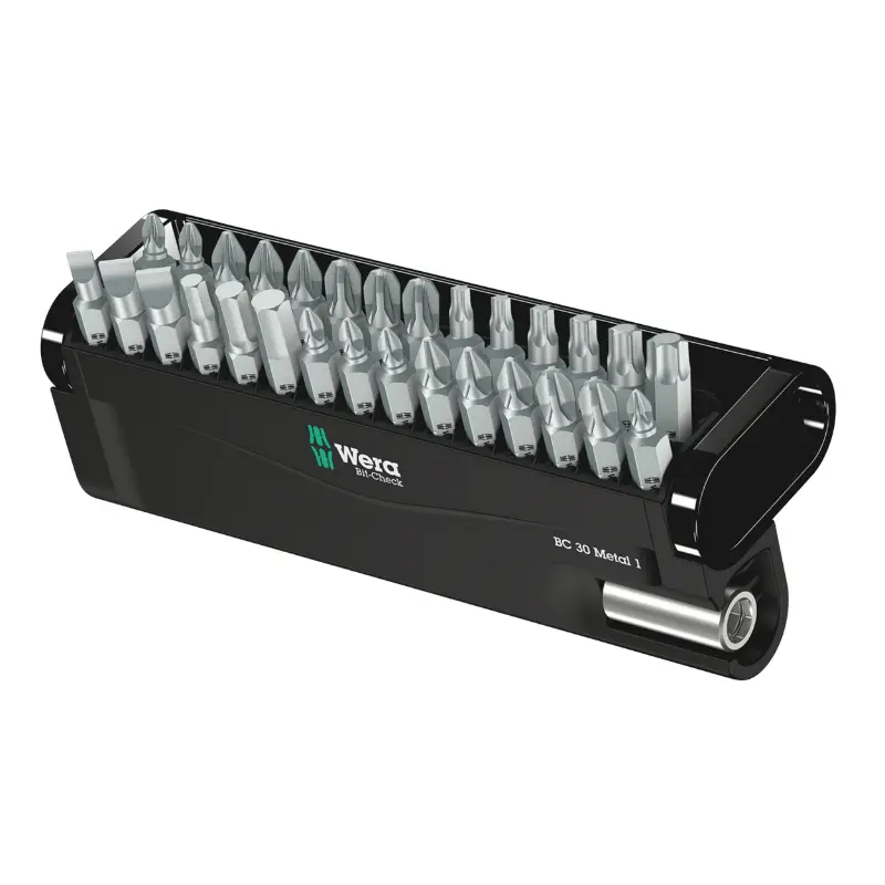 Coffret D'Embout Wera Bit Check Métal 1-4 (Set 30 Pieces) -Marque Allemande Pour Les Ateliers-