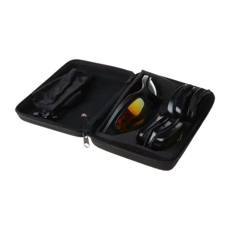 Coffret lunette de soleil moto