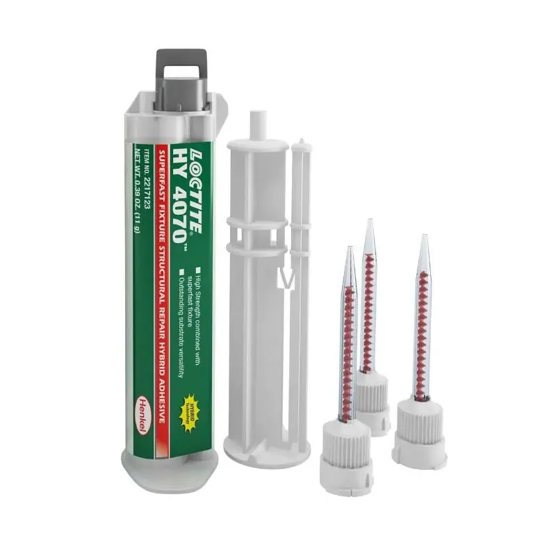 COLLE/ADHESIF DE REPARATION MULTI USAGE LOCTITE HY 4070 PRISE RAPIDE (SERINGUE 11 gr SOUS BLISTER)