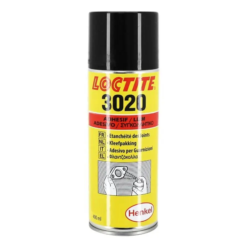 COLLE/ADHESIF ETANCHEITE DES JOINTS LOCTITE MR 3020 (AEROSOL 400 ml)