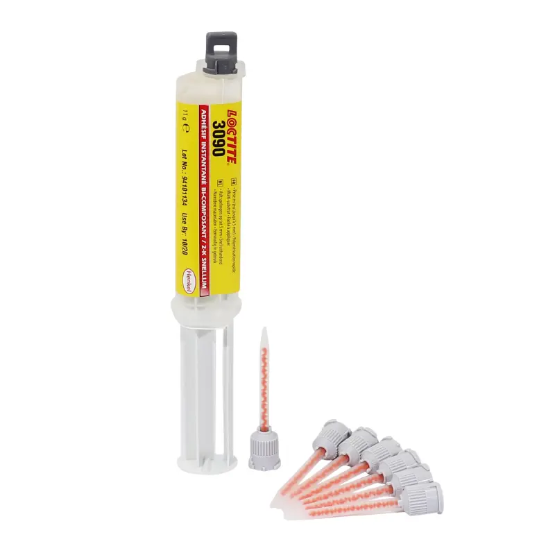 Colle Bi-Composants Loctite 3090 Avec Rattrapage De Jeu Jusqu'A 5 mm (Seringue 11 G)