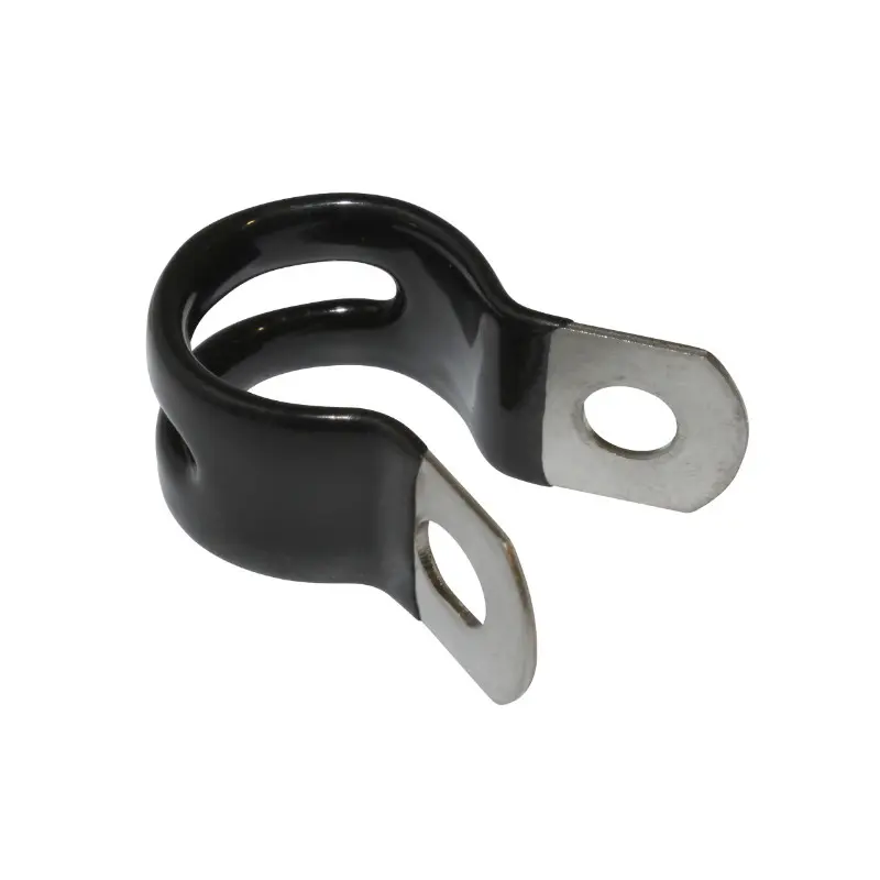 Collier De Porte Bagage - Garde Boue P2R Alu Noir Diam. 16 mm (Sachet De 10 Pieces)