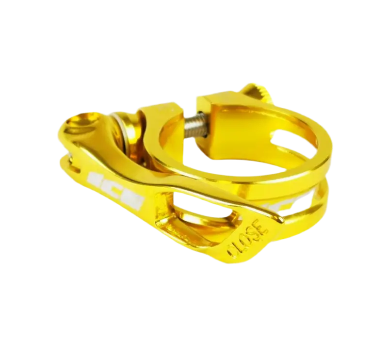 Collier de selle rapide ICE CLAMP Ø 31,8mm Gold