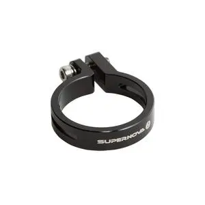 Collier de tige de selle 27,2 mm pour feu arrière, noir