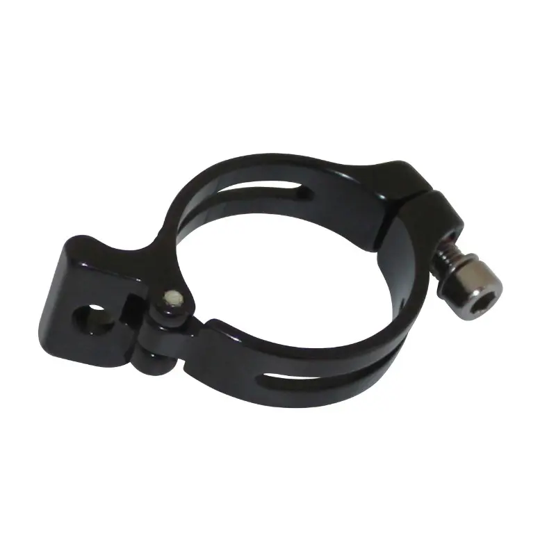Collier Dérailleur Avant Braser P2R Alu Noir Diam. 34,9