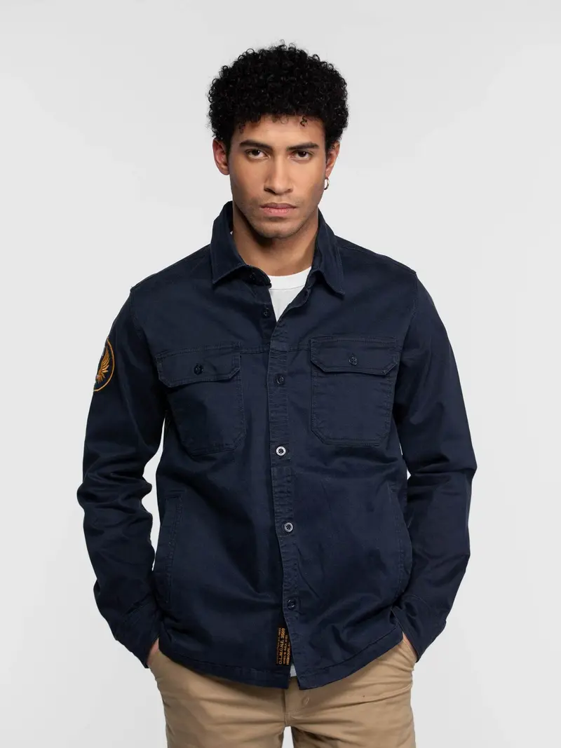 Comcast - Chemise militaire homme