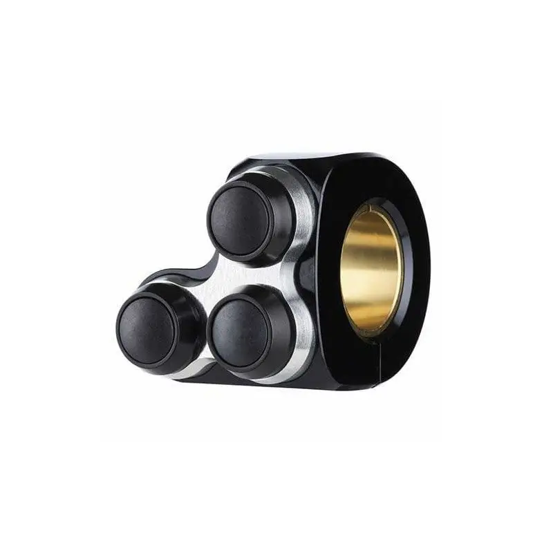 Commodo Motogadget Mo.Switch Basic Noir/silver droit 3 boutons