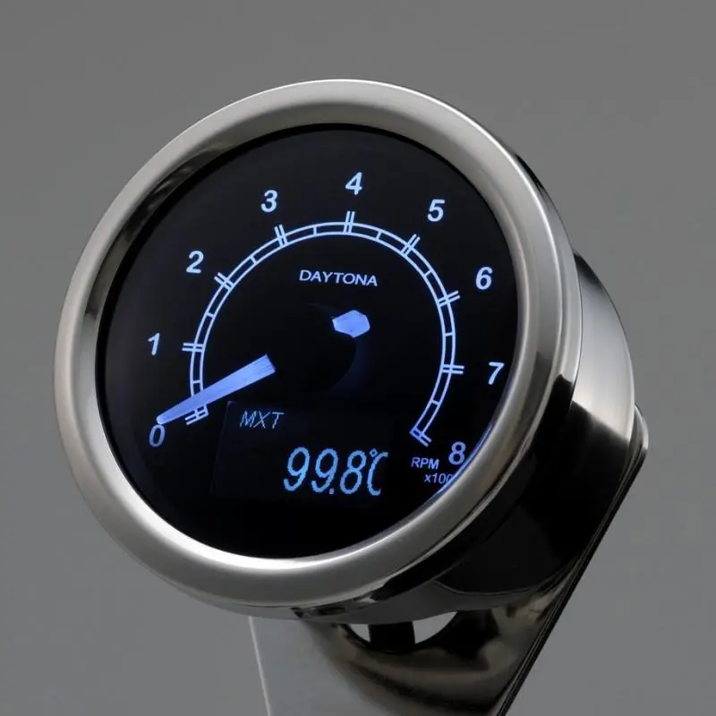 Compte tour Oled Daytona 60mm 8000 tr-min