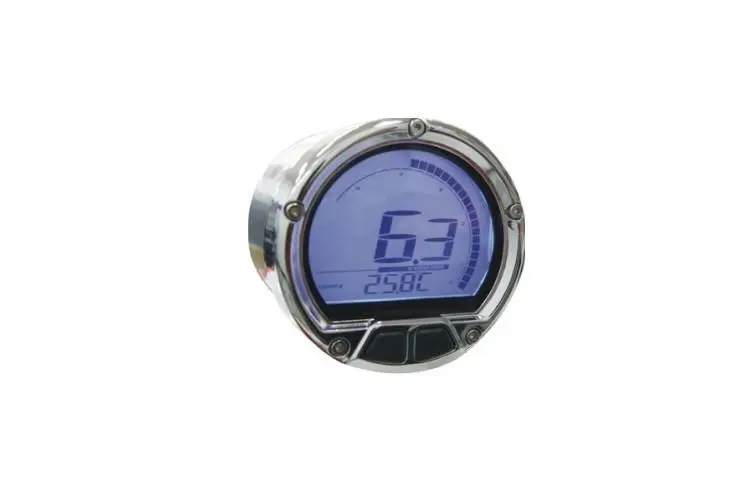 Compte-tours KOSO DL-02S - CHROME
