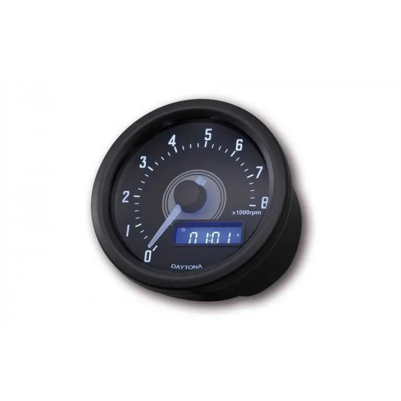 Compte-tours VELONA60 8&nbsp;000 tr/min - Noir | Daytona