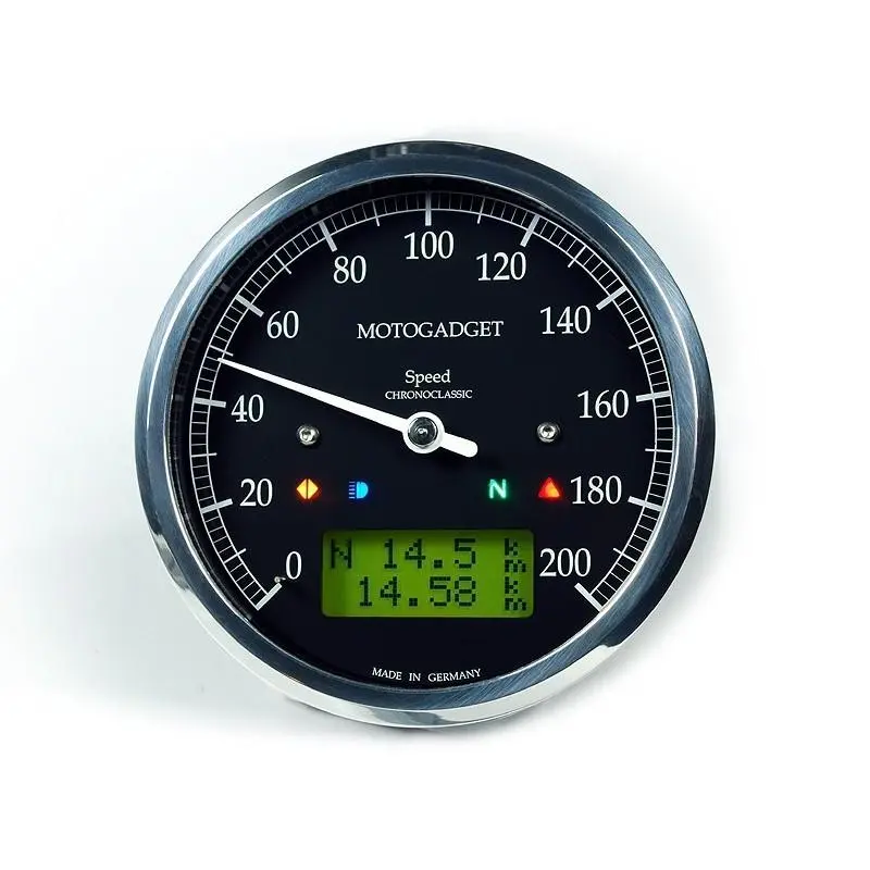 Compteur CHRONOCLASSIC Ecran Vert/ Noir-Inox