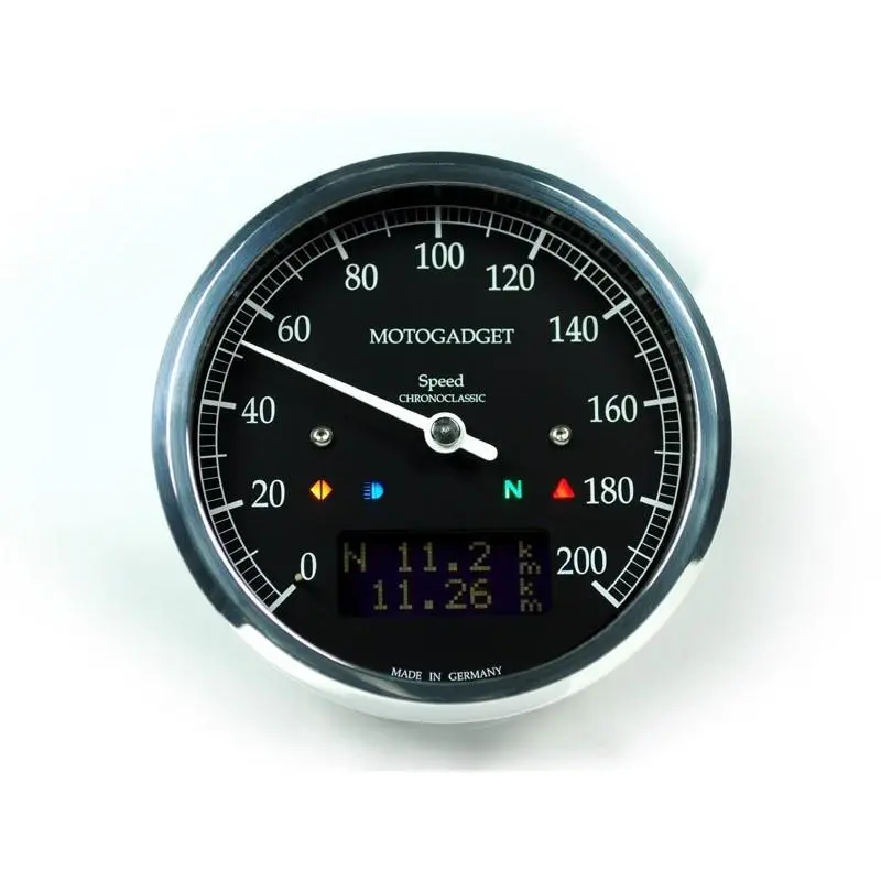 Compteur CHRONOCLASSIC Motogadget Ecran Noir/ Noir-Inox