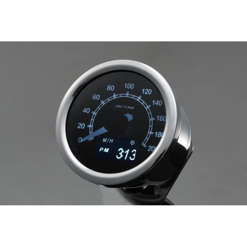 Compteur Daytona Inox 60mm 200Kmh
