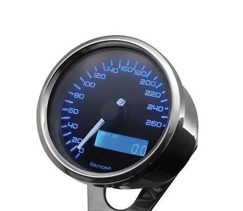 Compteur VELONA60 260 km/h - CHROME | Daytona