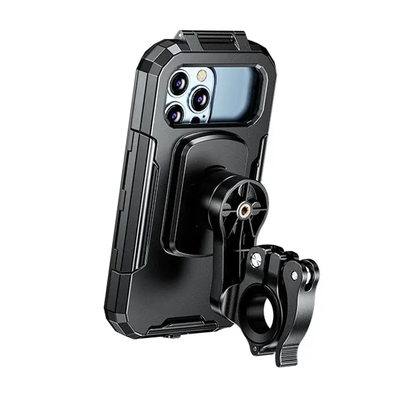 Coque support telephone moto etanche