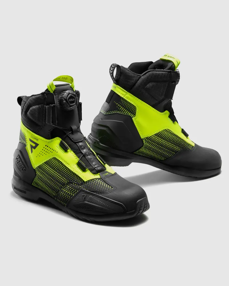 Core Bottes Moto Jaunes