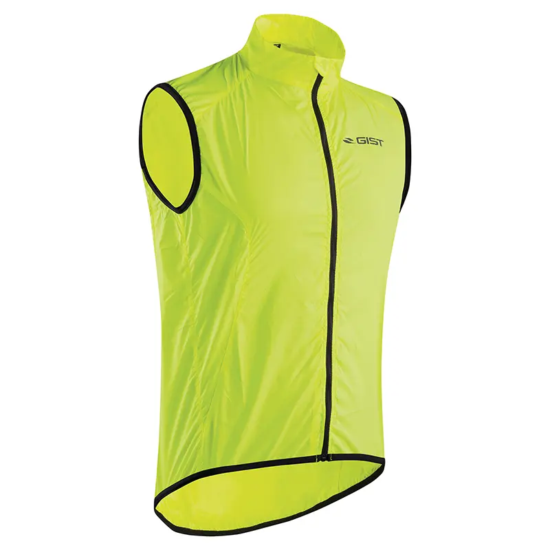 Coupe Vent Gist Jaune Fluo Sans Manche XXL