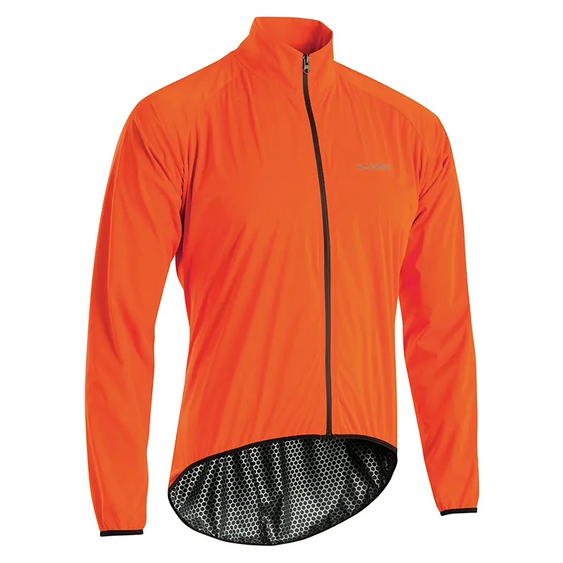 Coupe Vent Gist Micron Orange Manches Longues L