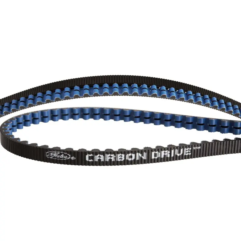Courroie carbone Gates CDX Carbon Drive 113 dents noir/bleu