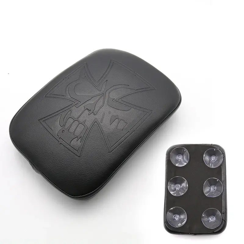 Coussin de selle moto - Tête de mort