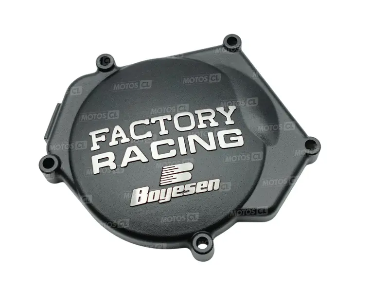 COUVERCLE DE CARTER ALLUMAGE BOYESEN FACTORY RACING EN ALUMINIUM COULEUR NOIR FANTIC XX250 2022 À 2026-YAMAHA YZ250 1999 À 2026-YZ250X 2016 À 2022 / RBSC-32AB