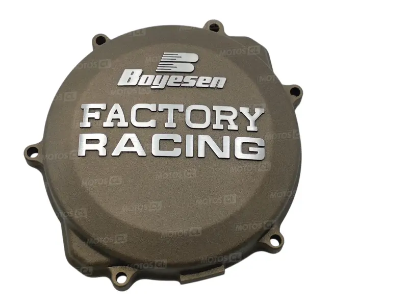 COUVERCLE DE CARTER D'EMBRAYAGE BOYESEN FACTORY RACING EN ALUMINIUM COULEUR MAGNÉSIUM FANTIC XX250 2022 À 2026-YAMAHA YZ250 1999 À 2026-YZ250X 2016 À 2022 / RBCC32AM