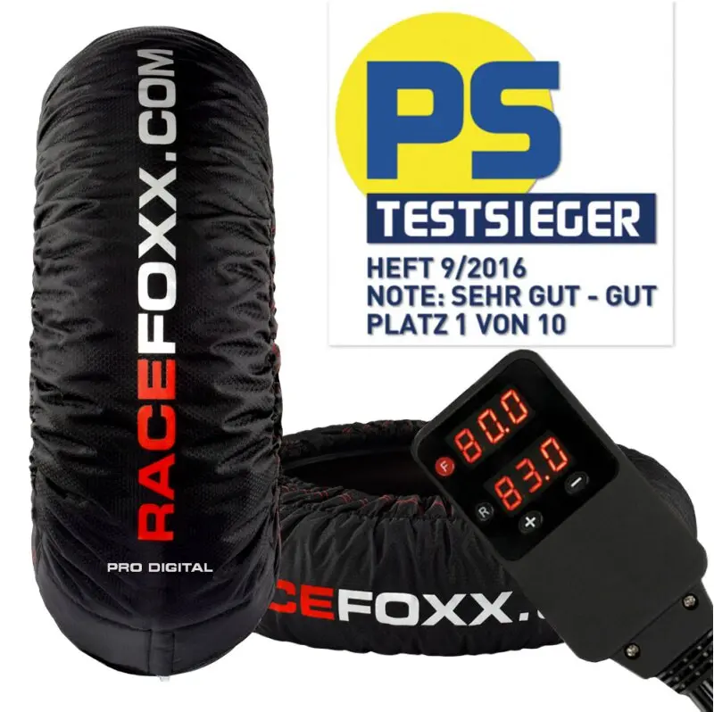 Couvertures chauffantes pneus moto PRO DIGITAL jusqu'à 99°C SUPERBIKE