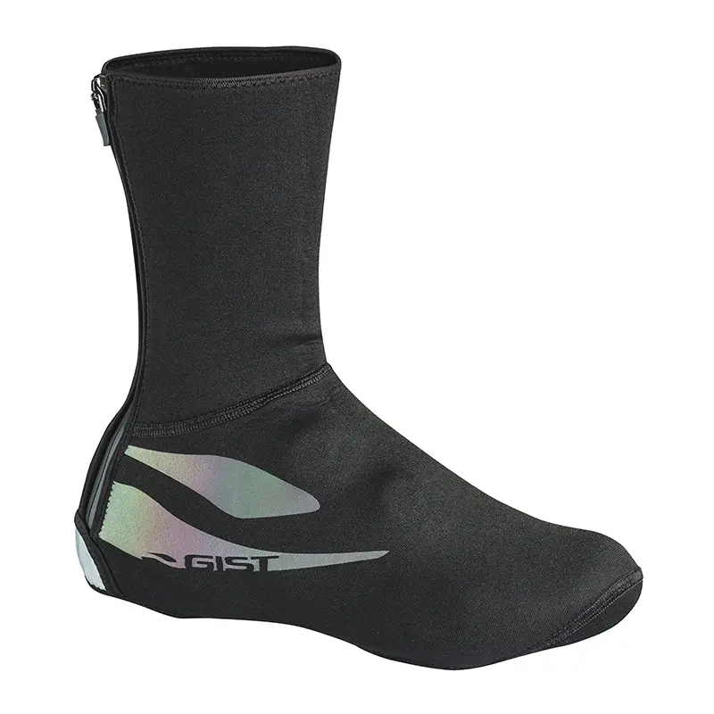 Couvre Chaussure Hiver Route Gist Neoprene 3 mm Noir 45-46 (Velcro) (Paire)
