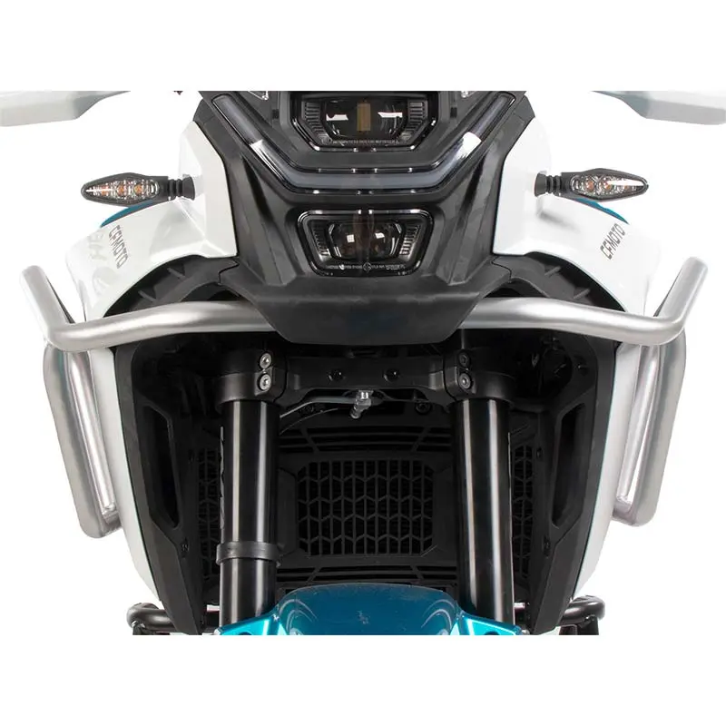 Crash bar réservoir CFMoto 450MT - argent | Hepco & Becker