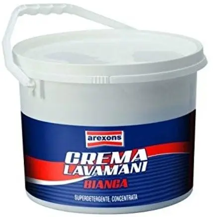 Crème lave main blanche granuleuse 4L Arexons