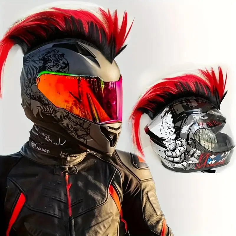 Crete pour casque moto