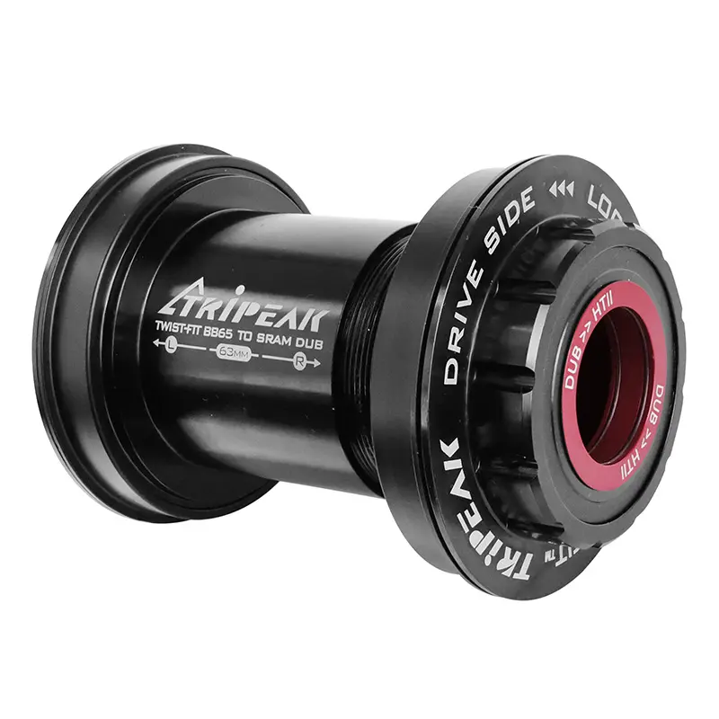 Cuvette Intégré Boîtier Route A Emboiter-Twistfit 3En1 Tripeak Boite 63 mm Diam 65 mm Pour Axe 24 mm, 28.99 mm, 30 mm (Compatible Shimano, Sram Dub, Rotor)