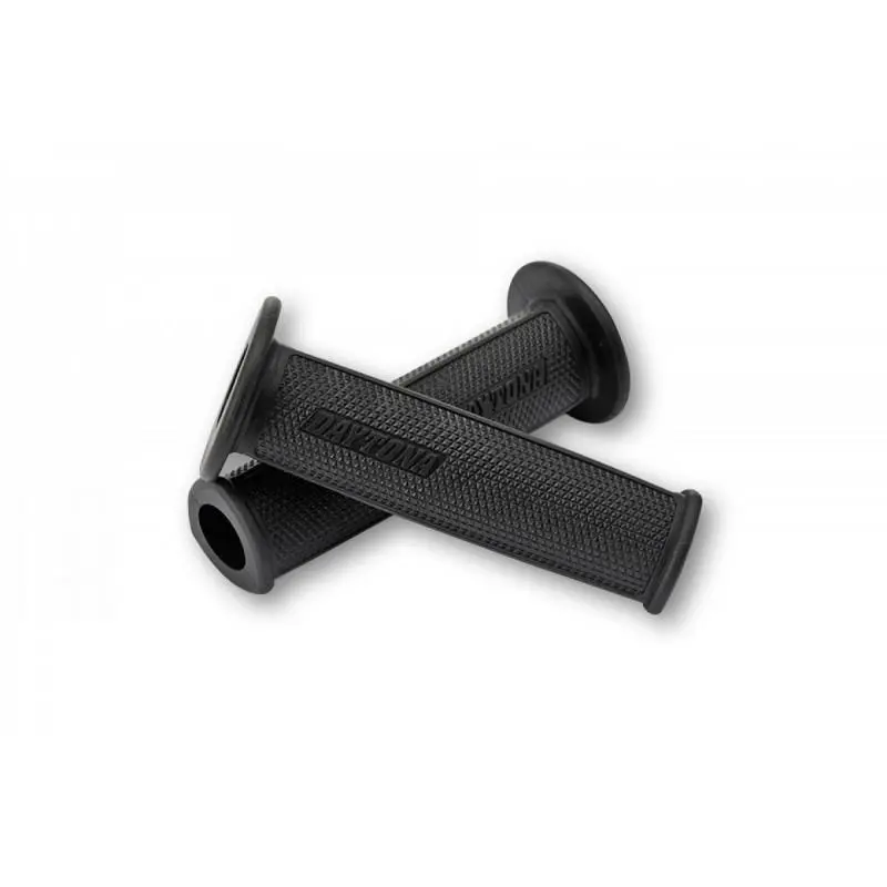 D-DELTA DAYTONA Paire de poignées noires - 22mm - open end