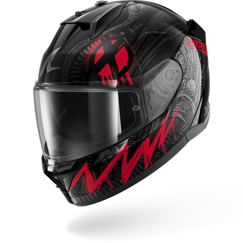 D-SKWAL 3 SHIEVER Black Anthracite Red
