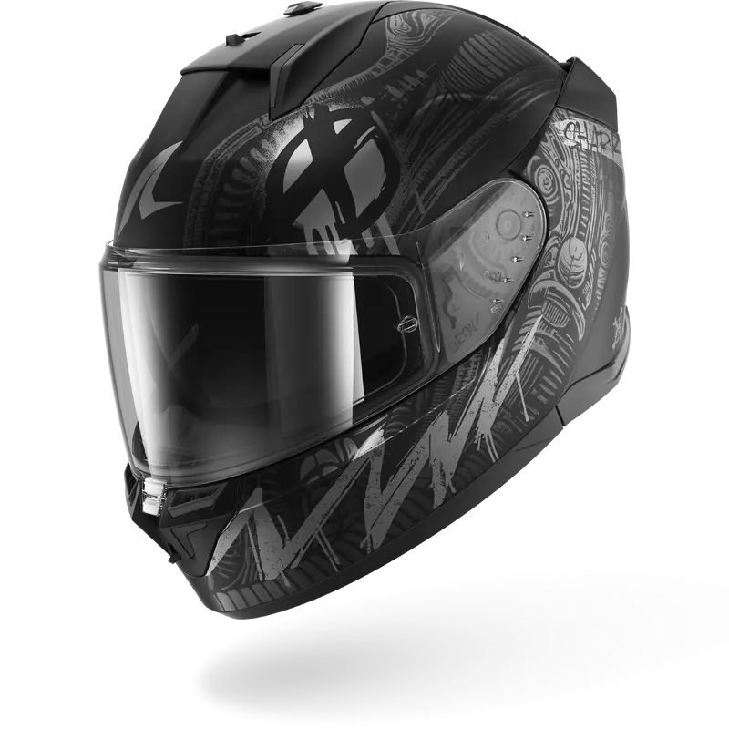 D-SKWAL 3 SHIEVER Mat Black Anthracite Silver