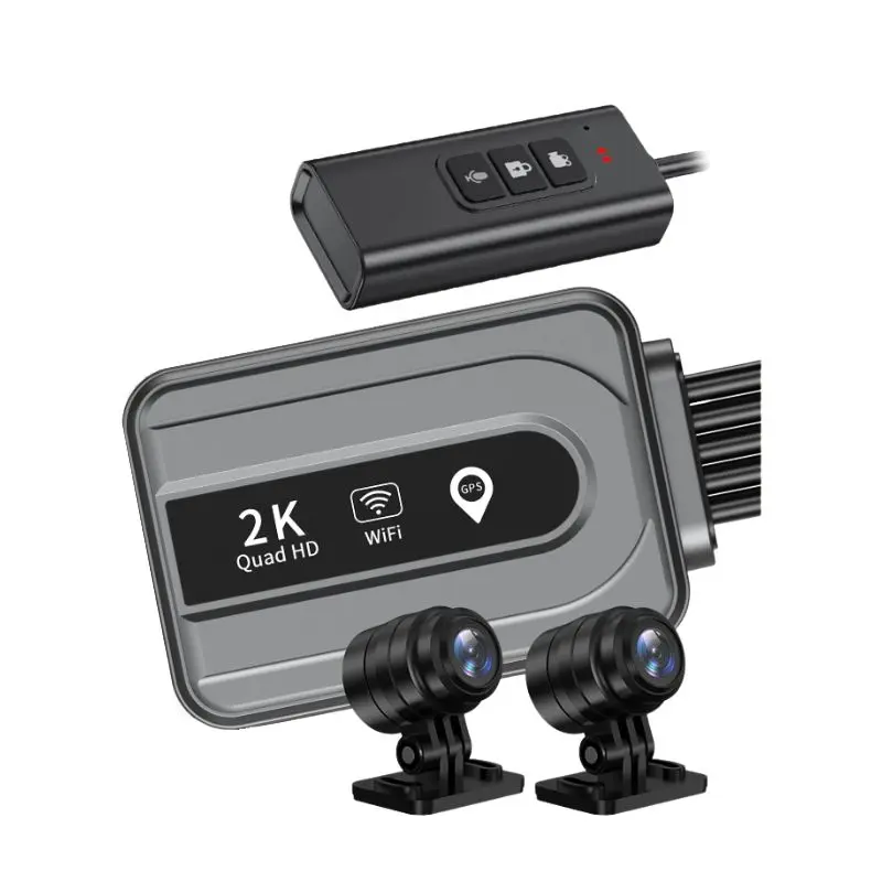 Dashcam moto - 2k Quad HD