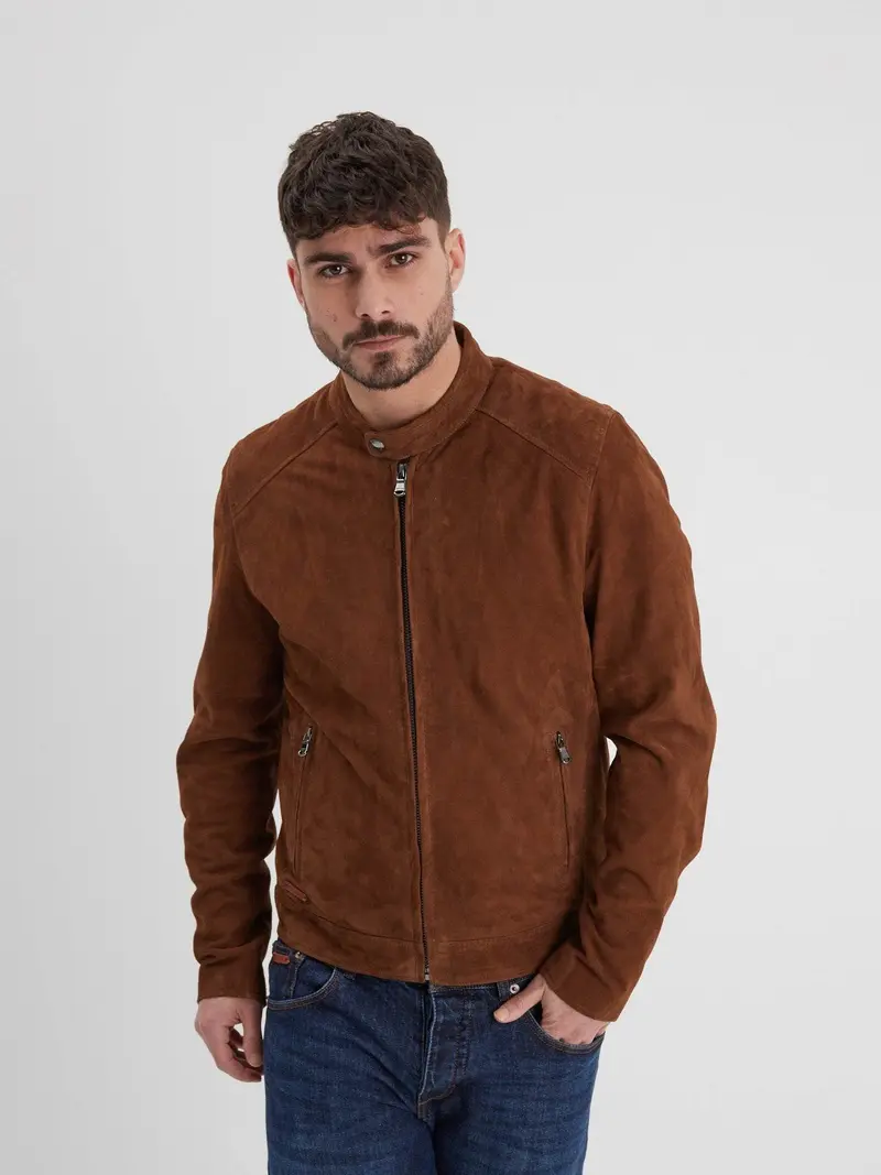 Delf - Veste en daim homme
