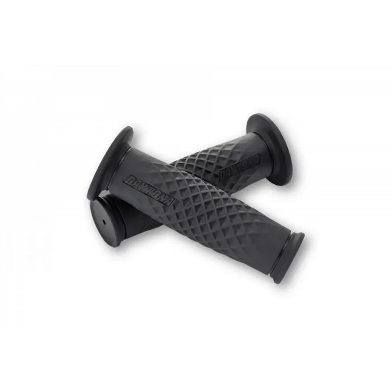 DI-ARC2 DAYTONA Paire de poignées noires - 22mm - open end
