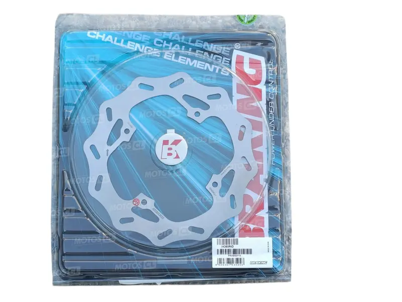 DISQUE DE FREIN ARRIÈRE BRAKING WAVE Ø240MM FIXE HONDA CR125R-CR250R-CRF250R-CRF250R WE-CRF250RX ENDURO-CRF250X-CRF450R-CRF450R WE-CRF450RX ENDURO-CRF450X-CRF450L / RBHO60RID