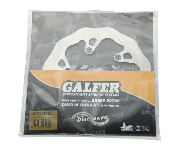 DISQUE DE FREIN ARRIÈRE GALFER WAVE® Ø245MM FIXE FANTIC 125E-125ER-125XX ET YAMAHA 125YZ-250YZ-250YZF-450YZF / RGDF515WLL