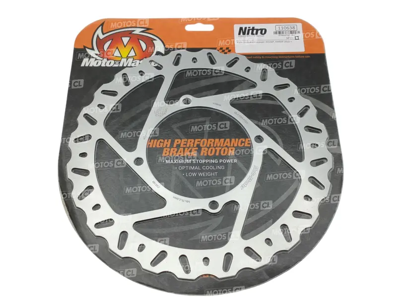 DISQUE DE FREIN AVANT NITRO TYPE ORIGINE Ø270MM FIXE POUR KAWASAKI KX250-KX250C-KXF250-KX250X-KX450-KX450SR-KXF450-KX450X MOTO MASTER / RM110638