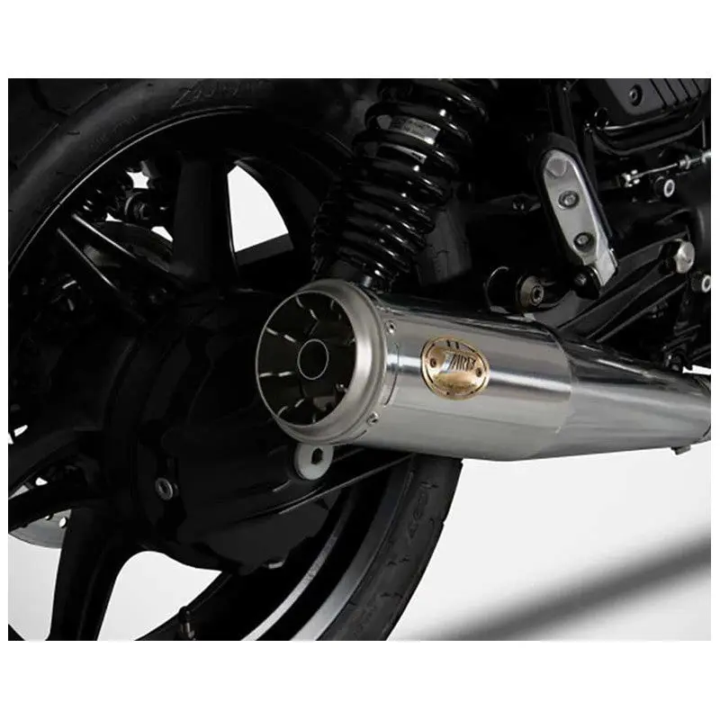 Double échappement ZARD inox poli Moto guzzi V7 850 E5