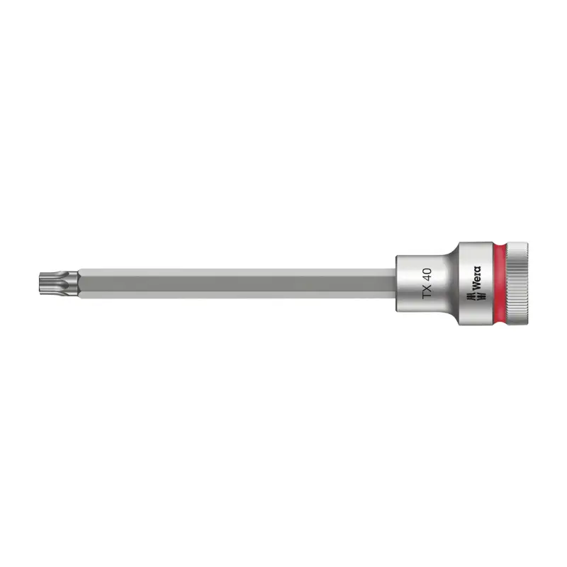Douille Torx Wera 8767 Hf Zyklop 1-2 T40 Longueur 140 mm (Vendu A L'Unite) -Marque Allemande Pour Les Ateliers-