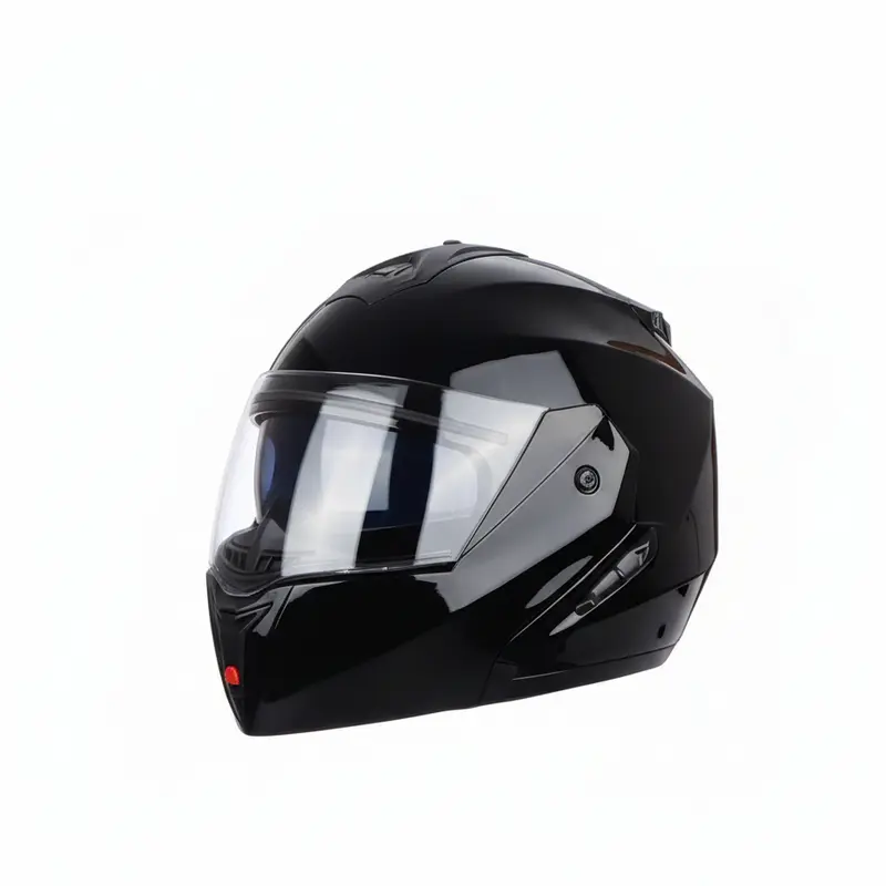 Drifter - Casque modulable noir brillant