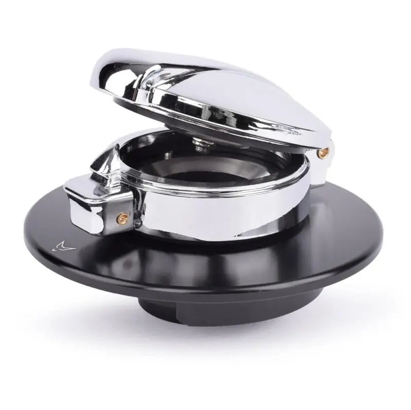 Ducati Scrambler Bouchon réservoir Vintage , noir/aluminium poli