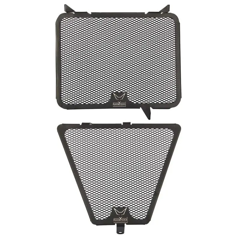 Ducati Streetfighter set protection radiateur aluminium noir, tous modèles