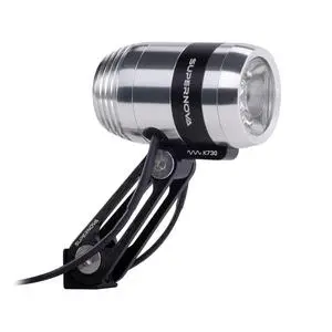 E3 Pro 2 phare pour dynamo, argent