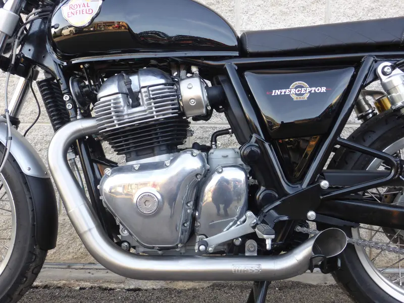 Echappement "Hot Rod" Royal Enfield Interceptor/ continentale GT 650