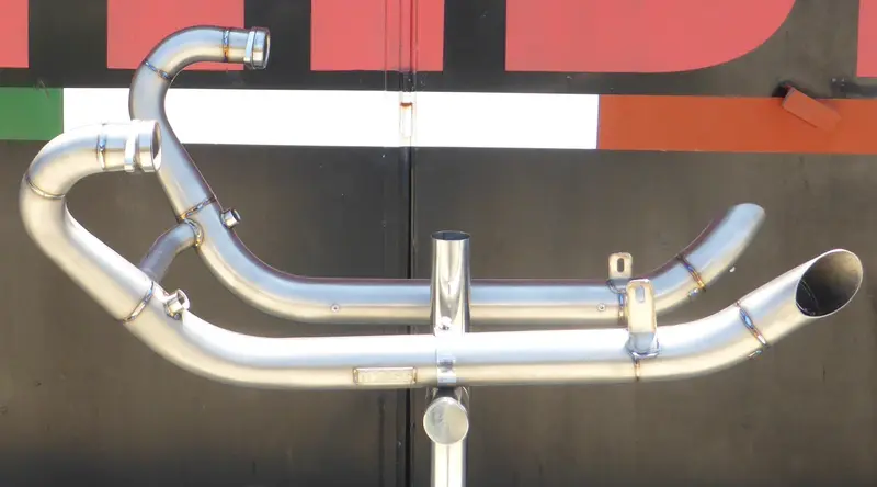 Echappement Hot Rod Titane Mass pour Royal Enfield Interceptor/ continentale GT 650